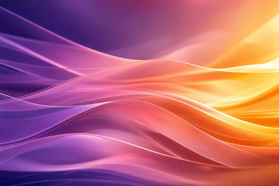 Abstract kleurverloop van paars naar roze en amber